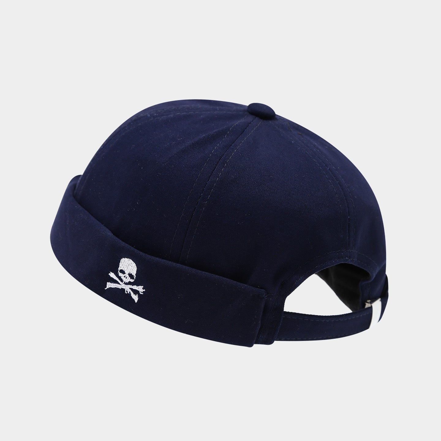 Embroidered Skull Pirate Flag Dad Hat, Washed Cotton Unisex Casual Cap, Adjustable Snapback for Mens Gifts, Animals-Themed Fashion Accessory Baseball Hat Classic Trucker Hat