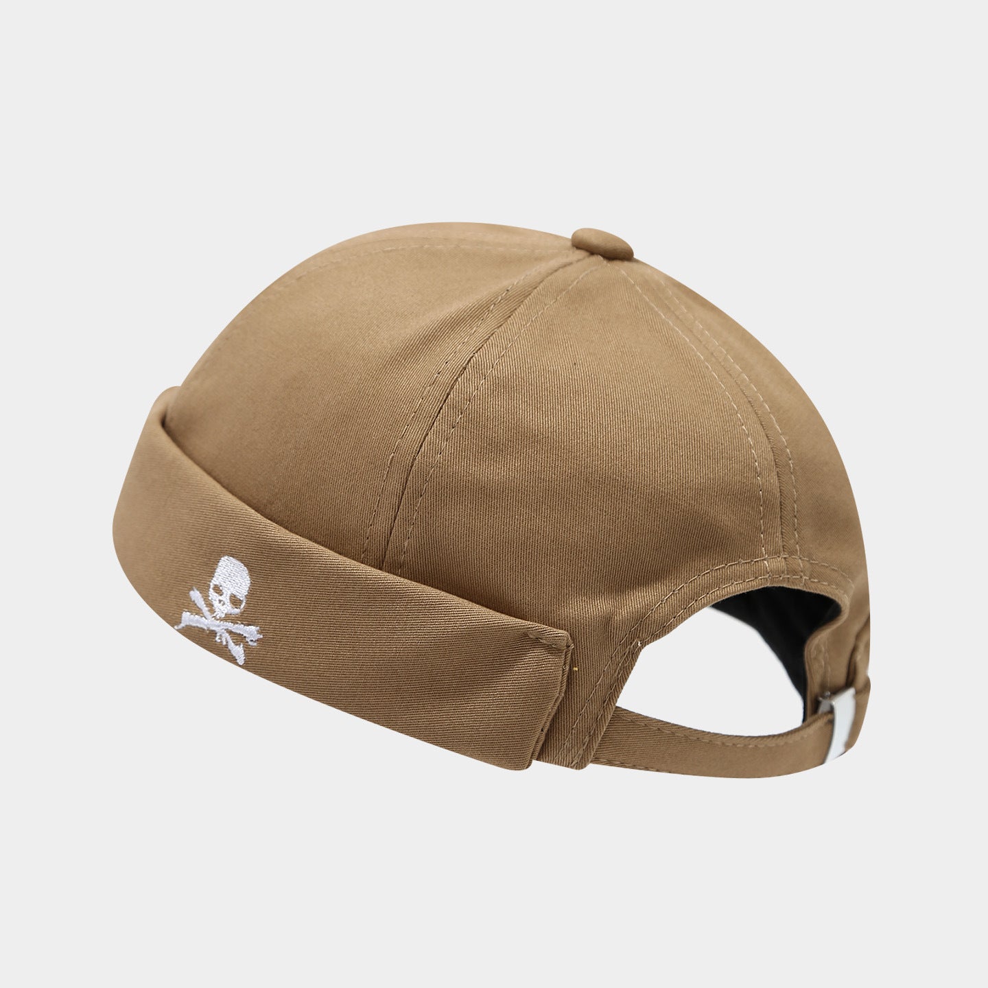 Embroidered Skull Pirate Flag Dad Hat, Washed Cotton Unisex Casual Cap, Adjustable Snapback for Mens Gifts, Animals-Themed Fashion Accessory Baseball Hat Classic Trucker Hat