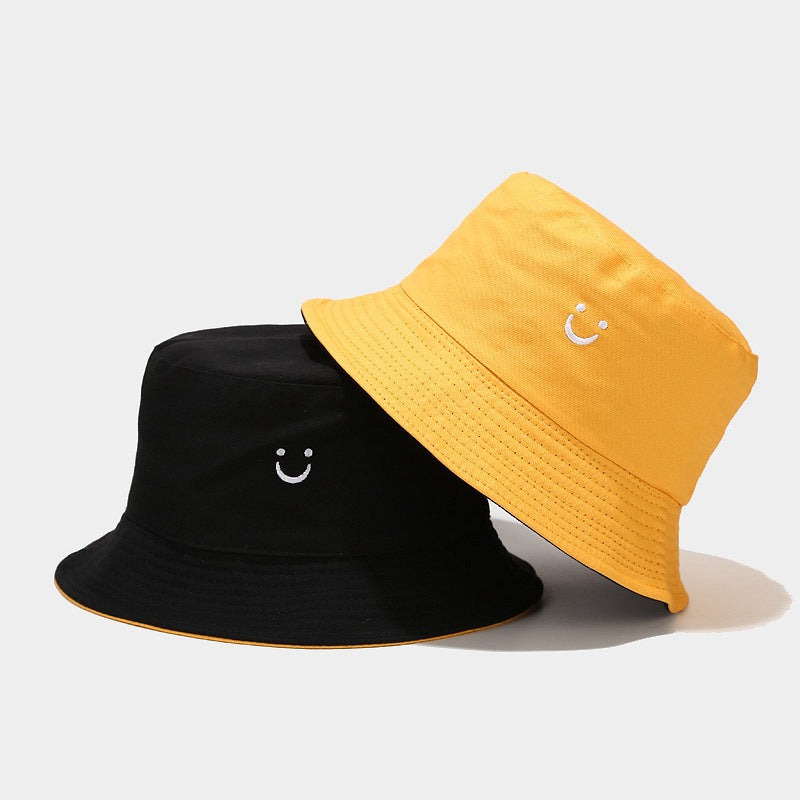 Malaxlx Unisex Bucket Hat Reversible Double-Side-Wear Sunscreen Hat UPF 50+ Cotton Polyester Lightweight Foldable for Men Women Teens Summer Outdoor Activities Straw Beach Hat, Casual Outdoor Hat